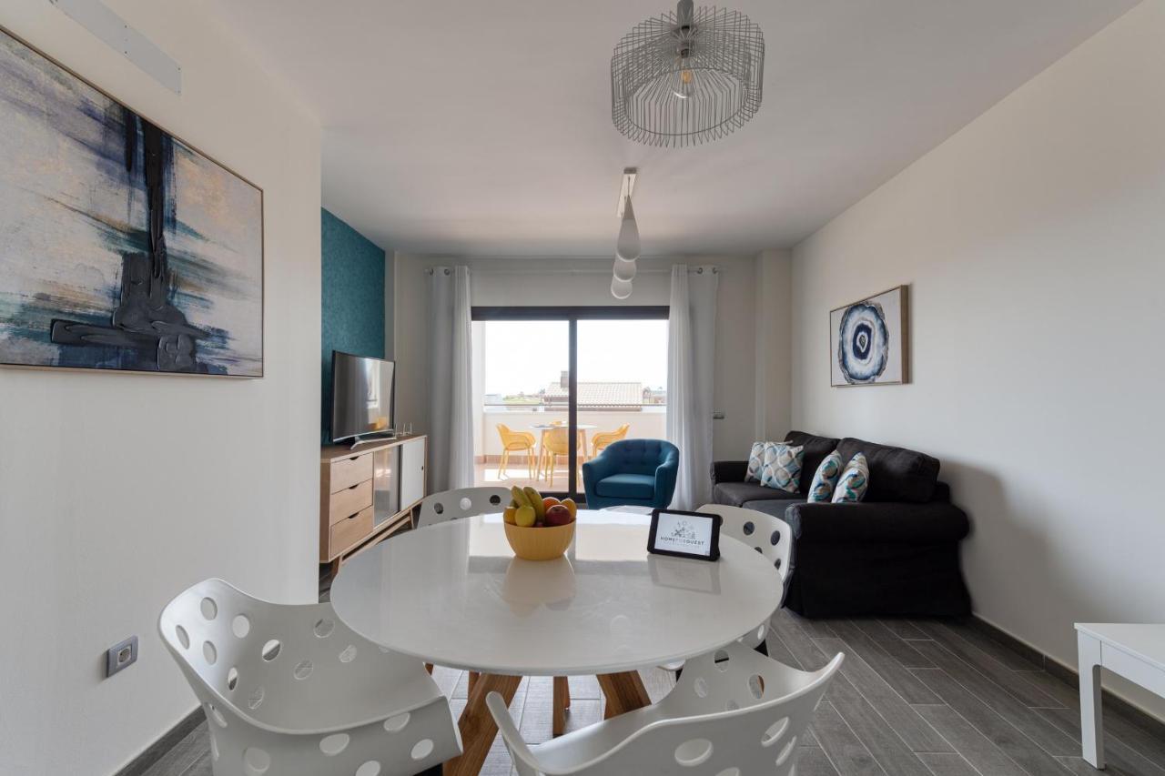 Homeforguest Apartamento En Residencia De Lujo Con Terraza Y Piscina La Guirra Eksteriør billede